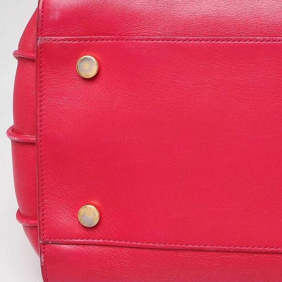 Yves Saint Laurent Pink Leather Small Sac de Jour Tote Bag - Picture 5 of 12